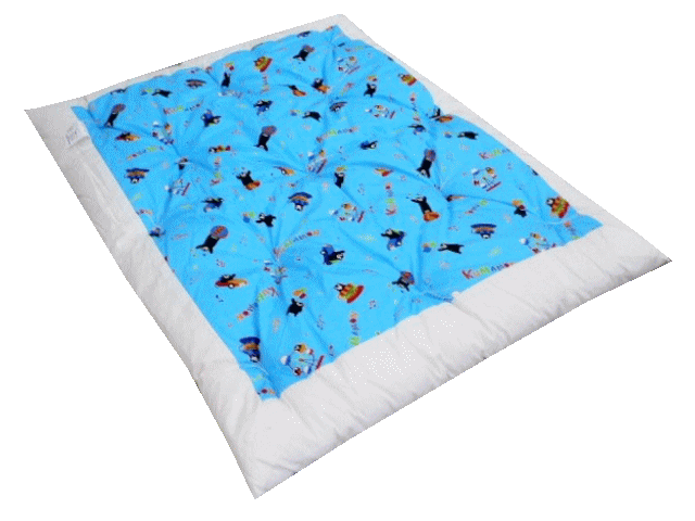 ベビー 掛け布団 110×135cm 日本製 メキシコ綿 綿100% くまモン ピンク イエロー ブルー 2