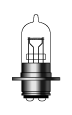 M＆H ハロゲンバルブPH7　12v 35/35w 5B2Cクリア CBX125FE 等に 2