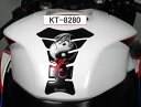 ★【メール便送料無料 代引不可】KT8280 Keiti タンクパッド HONDA KAWASAKI YAMAHA 汎用