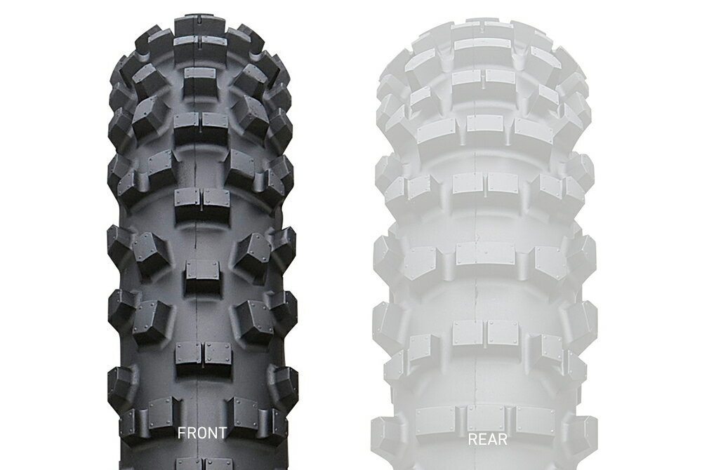 ☆IRC(アイアールシー)タイヤ 80/100-21 51M IX09W GEKKOTA フロント