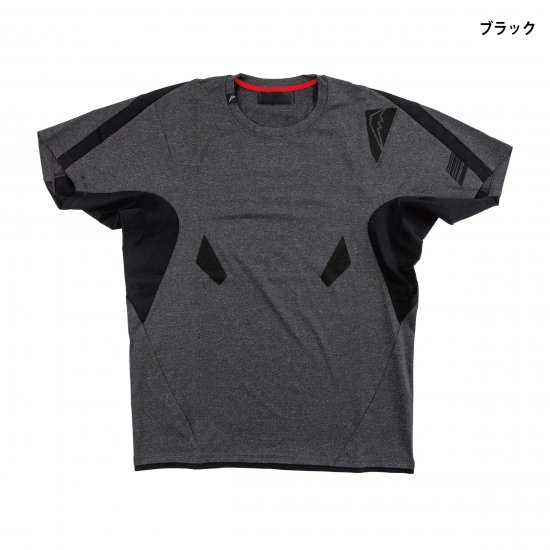 KUSHITANI クシタニ K-1300 KITTLE T-SHIRT キトルTシャツ（ ブラック シルバー ネイビー M・L ・LL カラー・サイズをお選び下さい ）