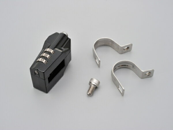 95206 デイトナ ヘルメットロック ダイヤルタイプ ブラック