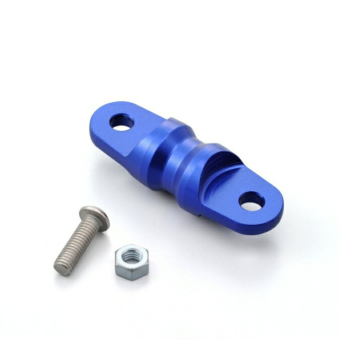 ☆ 99470 デイトナ アクセサリークロスバー用アダプターバー 50mm （1個入り）ブルー※1台分は2個必要です。2個購入してください。