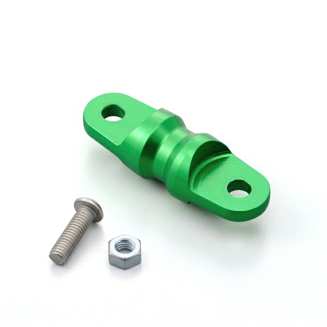 99472 デイトナ アクセサリークロスバー用アダプターバー 50mm （1個入り）グリーン※1台分は2個必要です。2個購入してください。