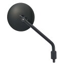 ☆ 98797 1本販売 デイトナ ハイビジミラー ROUND M10 ブラック/ハイ 正ネジ 新保安基準適合サイズ