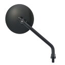 ☆98798 1本販売 デイトナ ハイビジミラー ROUND M10 ブラック/ハイ 正ネジ 新保安基準適合外