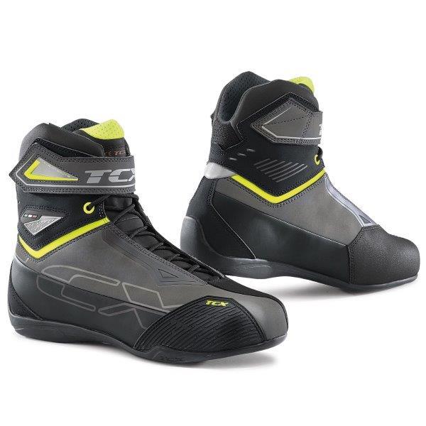 ☆ 17175 デイトナ 9507W ラッシュ2 Waterproof ライディング シューズ 防水 グレー 27.5cm