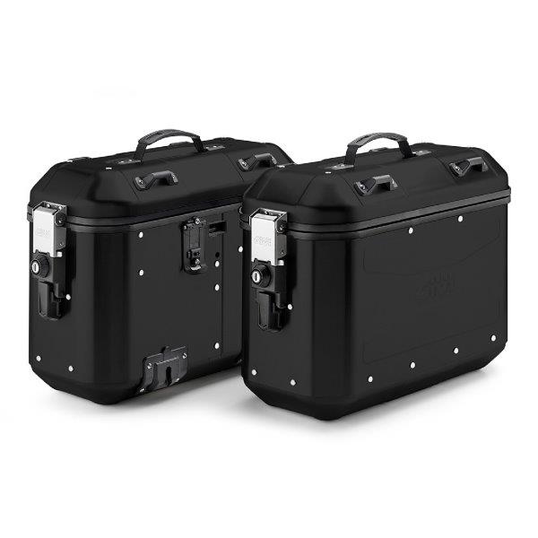 ☆ 26016 デイトナ GIVI (ジビ) DLMK36B PACK2 サイドケース アルミ製 左右セット ブラック 各36L