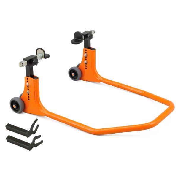 ☆ 27934 デイトナ リアスタンドアジャスタブルIII 高さ9段階調整 幅は無段階調整 L型&U型アタッチメント付属 耐荷重200kg