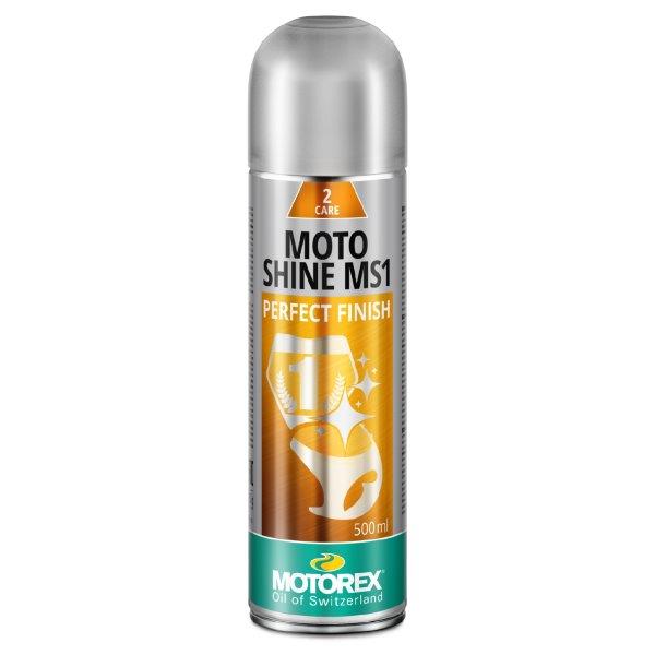 32726 デイトナ MOTOREX(モトレックス) モトシャイン 500ml バイク用 コーティング 帯電防止保護膜 光沢スプレー