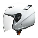 LEAD リード工業 STRAX SJ-8 ジェットヘルメット SG・PSC(全排気量対応)ホワイト・シルバー・ブラック M・L・LL(2)