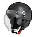 LEAD リード工業 CROSS クロス CR-760 ハーフヘルメット SG・PSC（125cc以下用）フリーサイズ ブラック