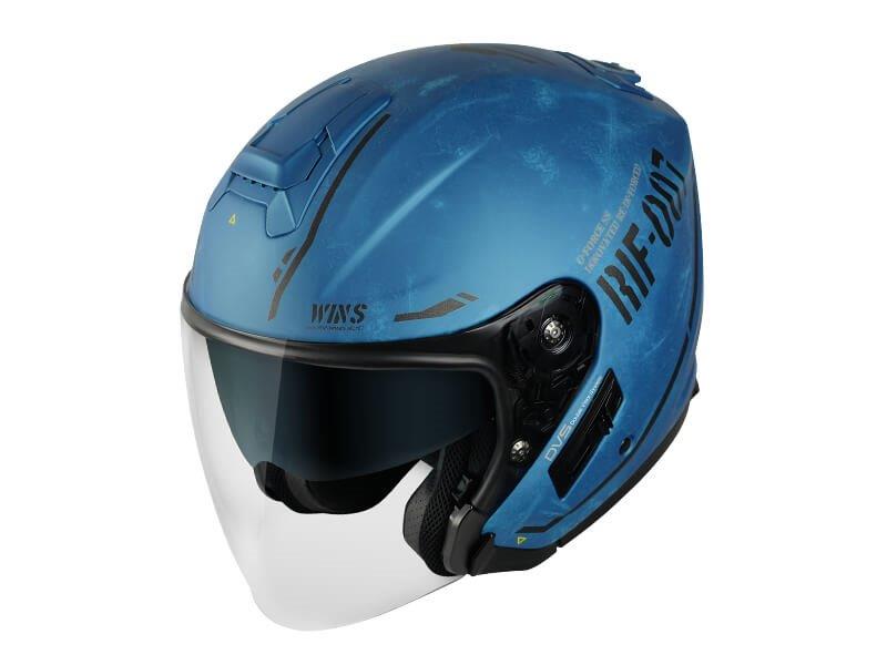 在庫有当日発送 WINSウインズ 70234 G-FORCE SS JET STEALTH Type-C インナーバイザー付き ジェットヘルメット サマルカンドブルー Lサイズ