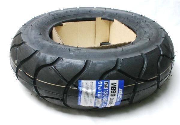 ☆IRCタイヤ MB99 DUAL 130/90-10 TL 61J ズーマー BW'S