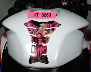 ★【メール便送料無料・代引不可】KT8260 Keiti タンクパッド CBR600RR CBR250RR CBR400RR等 汎用