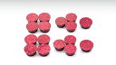 ☆KIJIMA キジマ HZZ-04001 フレームプラグセット レッド ITALJETドラッグスター 125/200 '22Y-