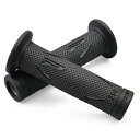 ☆ 16860 デイトナ Daytona プログリップ PROGRIP 718-RA グリップ ハンドル径φ22.2用 122mm ハードゲル エンド貫通 ブラ...