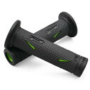 ☆ 16861 デイトナ Daytona プログリップ PROGRIP 718-OE グリップ ハンドル径φ22.2用 122mm ハードゲル エンド貫通 ブラ...