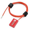 ☆ メール便送料無料 45849 デイトナ Daytona ヘンリービギンズ DLK130R コンパクトダイヤルロック ストレートタイプ ワイヤーロック ワイヤー長1300mm レッド
