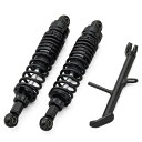 ☆ 32520 デイトナ ローダウンキット 純正比-15から-30mm 減衰調整20段階 ショートサイドスタンド付属 ブラックボディ GB350/S