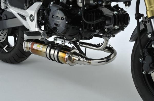 在庫有当日発送　リアライズマフラー Laguna ラグナ Ti（よこ型） GROM MSX125