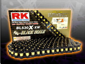 在庫有当日発送 アールケー・ジャパン RKチェーン BL530XXW-120 ED.BLACK ブラック