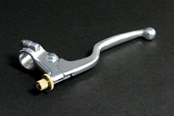 ☆ 武川 TAKEGAWA 02-01-0282 スタンダードクラッチレバーASSY.(シルバー) 汎用