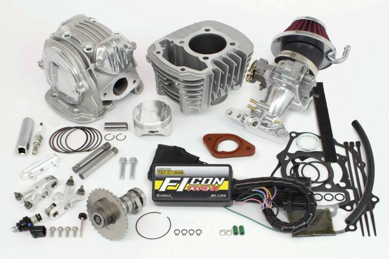 ☆武川 TAKEGAWA 01-05-0649 スーパーヘッド4V+R コンボキット145cc ダックス125(JB04/JB06)