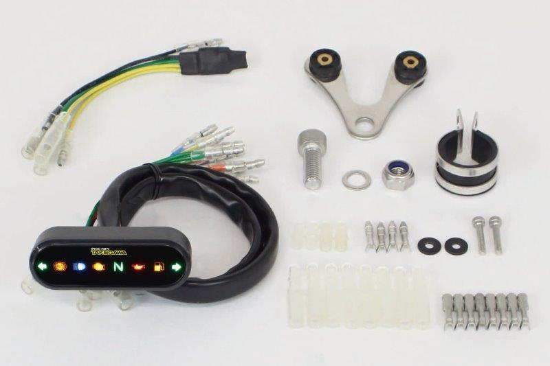 ☆ 武川 TAKEGAWA 05-05-0123 LEDインジケーターランプメーター 汎用 DC12V