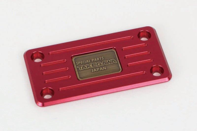 ☆ 武川 06-02-0007 ハンドルクランプアッパーホルダーカバー(レッド) SP武川製ハンドルクランプアッパ..