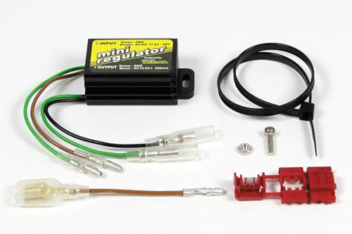 ☆ 武川 05-06-0014 メーター保護用ミニレギュレーター(DC12V) 12V1A汎用