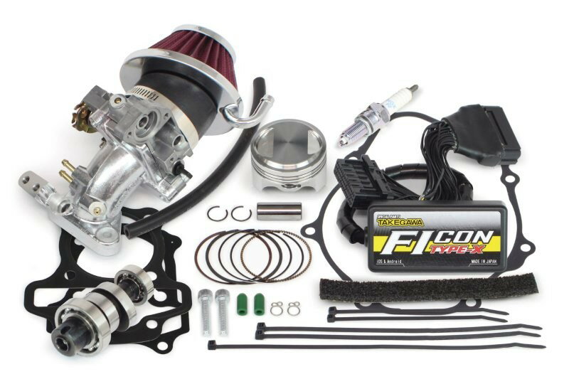 武川 TAKEGAWA 01-02-0060 ハイパーチューニングセット (ビッグスロットルボディー付属) GROM(JC92-1100001-)