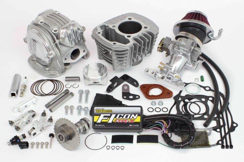 ☆ 武川 TAKEGAWA 01-05-0646 スーパーヘッド4V+R コンボキット145cc モンキー125(JB03)