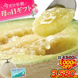 メロン 【今だけ早割価格★母の日ギフト】 マスクメロン 九州産 秀品 メロン お中元【当店一番人気の3Lサイズ】大玉3Lサイズ 1玉 送料無料 約1.5kg以上 熨斗 ご贈答 フルーツ ギフト メロン 高級 熨斗 のし 《5月上旬-5月中旬頃より発送予定》