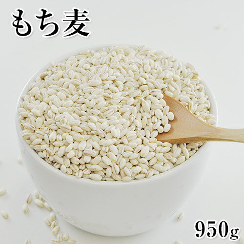 もち麦 950g 送料無料 βグルカン含有 もちむぎ 950g入り 注目成分である「水溶性食物繊維（β-グルカン）」も摂取♪(カナダ産もしくはアメリカ産) ゆでもち麦 《3-7営業日以内に出荷予定(土日祝日除く)》