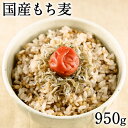 もち麦 国産TVで話題の大麦(もち麦)950g入り★注目成分である「水溶性食物繊維（β-グルカン）」も摂取♪ ゆでもち麦 《3-7営業日以内に出荷予定(土日祝日除く)》