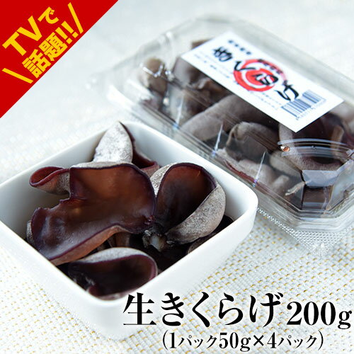 名称 生きくらげ 内容量 200g(50g×4パック) 原材料名 生きくらげ 原産国 国産(熊本産) 賞味期限 ラベルに記載 販売者 株式会社ローカル 熊本県熊本市西区春日3丁目15−60 JR熊本白川ビル4F 保存方法 冷蔵庫にて保存してください。 配送方法 佐川急便、ヤマト運輸、日本郵政の冷蔵便でお届けさせていただきます。 送料 ■本商品は、送料無料です。 ※但し、【北海道】へのお届けの場合は、別途330円(税込)の追加送料が発生いたします。 また、【沖縄および一部離島】へのお届けの場合は、別途525円(税込)の中継料が発生いたします。 ※複数ご注文の際、荷物を1口におまとめできる数量を超え、発送個口数が2口以上になります場合、　追加となりました口数分の追加料金や中継料がかかります。 上記、【北海道・沖縄および一部離島】へのお住まいのお客様へはご注文時と、ご注文後すぐに配信されます「自動配信受注確認メール」に記載しております請求金額が異なります。 該当地域にお住まいのお客様に関しましては、弊社からの受注確認メールにて料金を追加いたしております。 その説明につきましても受注確認メール内にて記載いたしております。ご確認のほどお願い申し上げます。 ※1箱のみをご注文の場合でも、自動確認メールでは送料無料となります。その場合当店から注文確認メールにて送料を追加した金額をご連絡させて頂きます。予めご了承くださいませ。 →【地域別の送料】はこちら 同梱について ※同梱可能商品との同梱配送を希望される場合、送料無料特典のある商品との同梱の場合は送料無料となります。 お届け日の目安 《3-7営業日以内に出荷予定(土日祝日除く)》 ※お届け日目安については、現時点での目安となりますので、天候や気候などの条件でお届けが予定より大幅に前後する場合もございますので、あらかじめご了承のほどよろしくお願いいたします。 ■出荷から到着の目安 ・関西以西：発送後、翌日着予定 ・関西以東：発送後、翌々日着予定 ・北海道と沖縄：発送後、3日後着予定 ※交通状況により、お届けに遅延が発生する場合もございます。予め、ご了承のほどよろしくお願いいたします。 到着日・時間帯指定について ■到着日指定 お届け日に関しましては、不定期の入荷になりますため、承ることができません。何卒ご了承くださいますようお願い申し上げます。 ■時間帯指定（注文STEP3からご選択ください。） 午前中/14時-16時/ 16時-18時/18時-21時 お支払い方法 ■クレジットカード（手数料無料） ■銀行振込（前払入金／手数料：お客様ご負担） ■セブンイレブン前払い（手数料：無料） ■ローソン、郵便局ATM等 前払い（手数料：無料） ■コンビニ後払い（手数料：250円） →【お支払について】詳しくはこちら 納品書等の同封について 当店では、資源保護の観点から、納品書、請求書、 領収書の同封は行っておりません。 ※納品書等をご希望の方は、お手数ですがご注文時に備考欄（注文STEP3）にご記入くださいませ。 不正注文時のキャンセルについて 不正購入と判断した場合にはご注文を取り消しさせて頂く可能性がございます。 商品の出荷時期について ご購入の際、「ご購入手続きへ」のボタンをクリック後 すぐに注文完了まで行かず、お買い物かごへ入れた状態のまま 後日、改めて注文完了までの手続きをいただいた場合、 お客様の購入履歴におきまして、 「商品名に記載の出荷時期」と 「出荷時期について：」の欄に記載の出荷時期とに 相違がある場合がございます。 この相違に関しましては、商品がお買い物カゴに入った期間にて、 その商品の情報に変更があり、その状態にて注文完了されますと、 「出荷時期について：」の欄に記載している出荷時期に関しては 最新の情報に更新されずに残ってしまうという、システムの仕様 に起因するものとなっています。 したがいまして、上記のケースが発生している状況にて、 購入履歴にて出荷時期を確認されます場合は、 「商品名に記載しております出荷時期」が正しい情報となります。 その点なにとぞご了承のほど、お願い申し上げます。