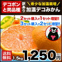 加温 ハウス デコみかん 1.5kg 熊本県産 訳あり 送料...