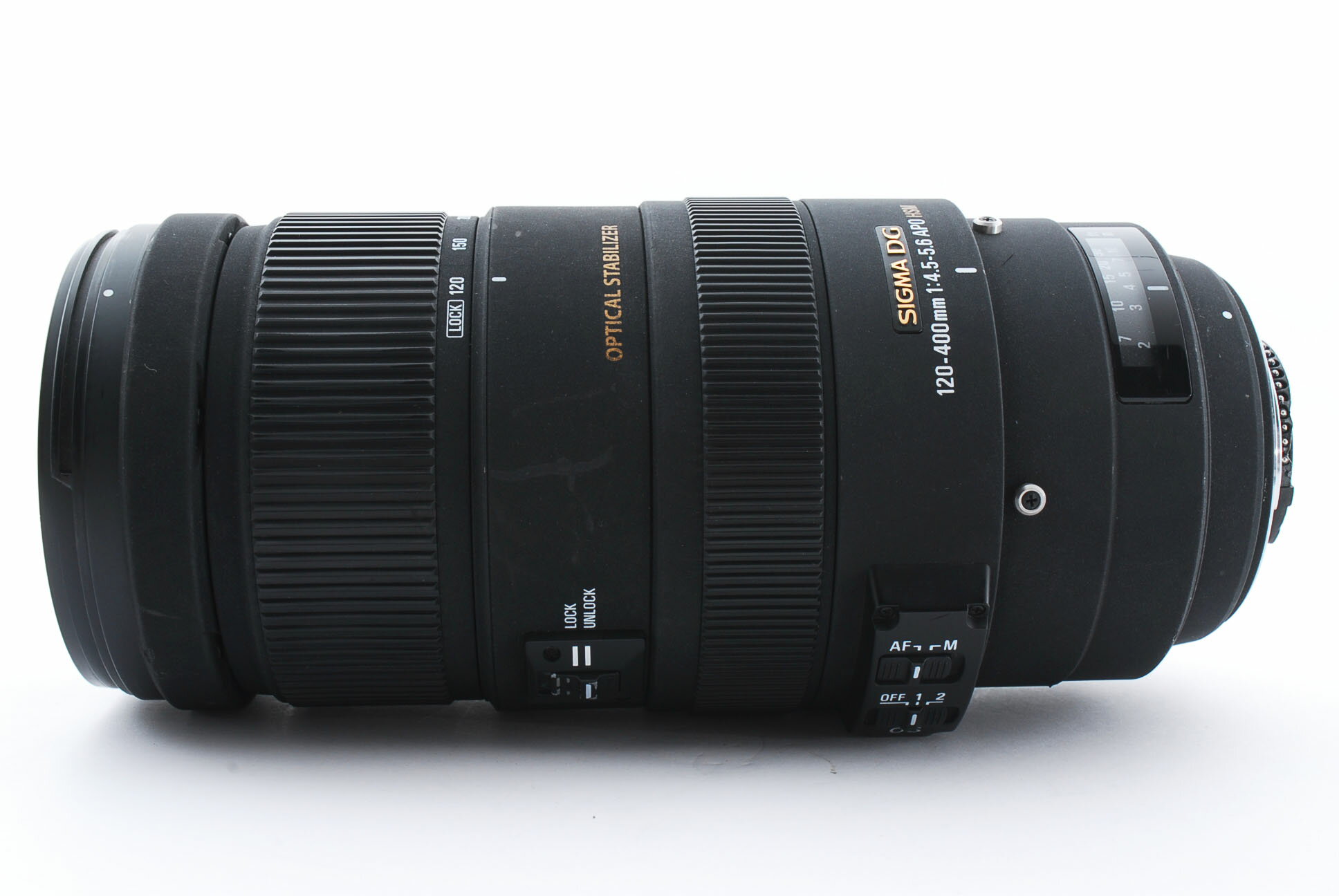 【中古】SIGMA シグマ APO 120-400mm F4.5-5