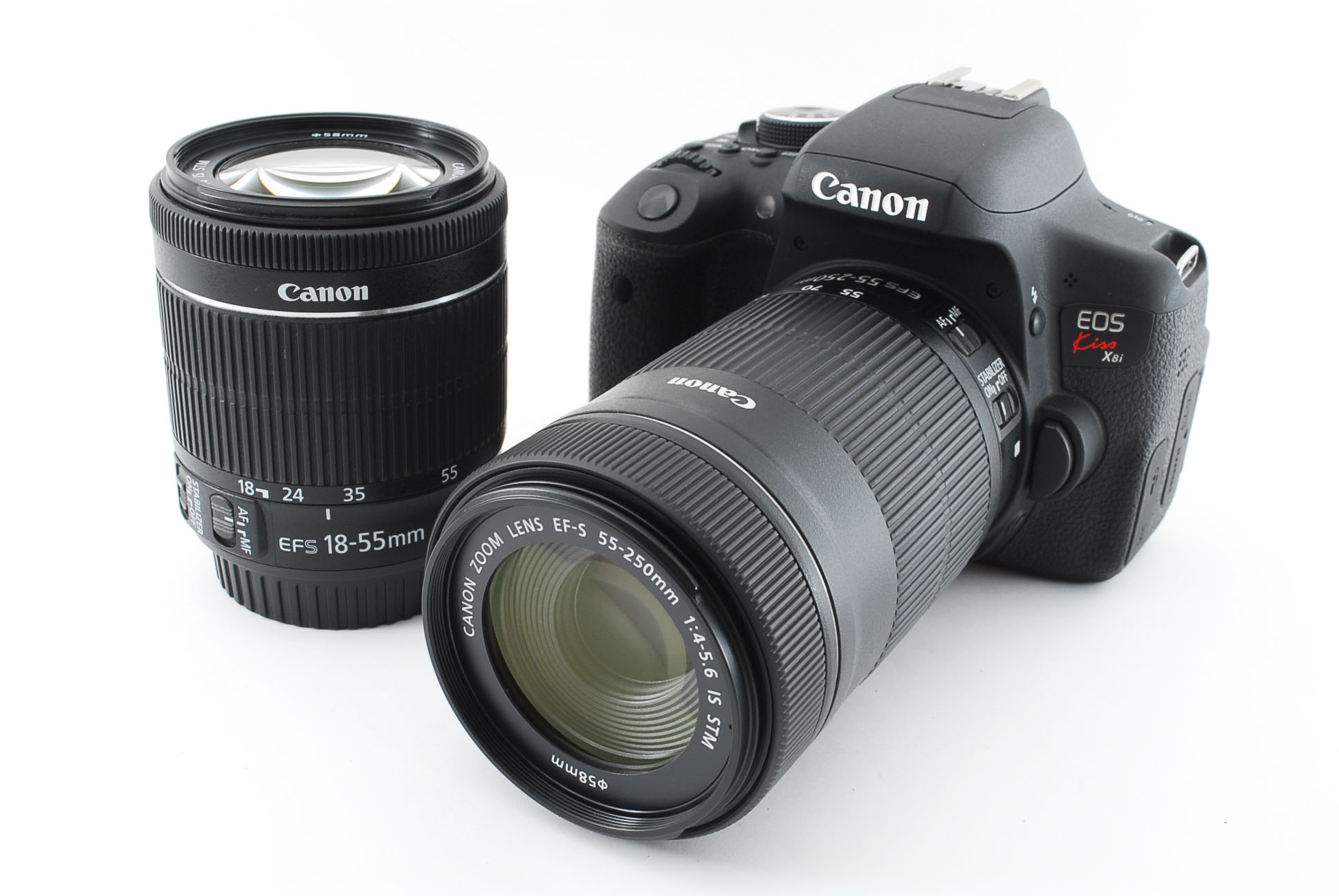 【中古】Canon キヤノン EOS Kiss X8i ダブルズームキット