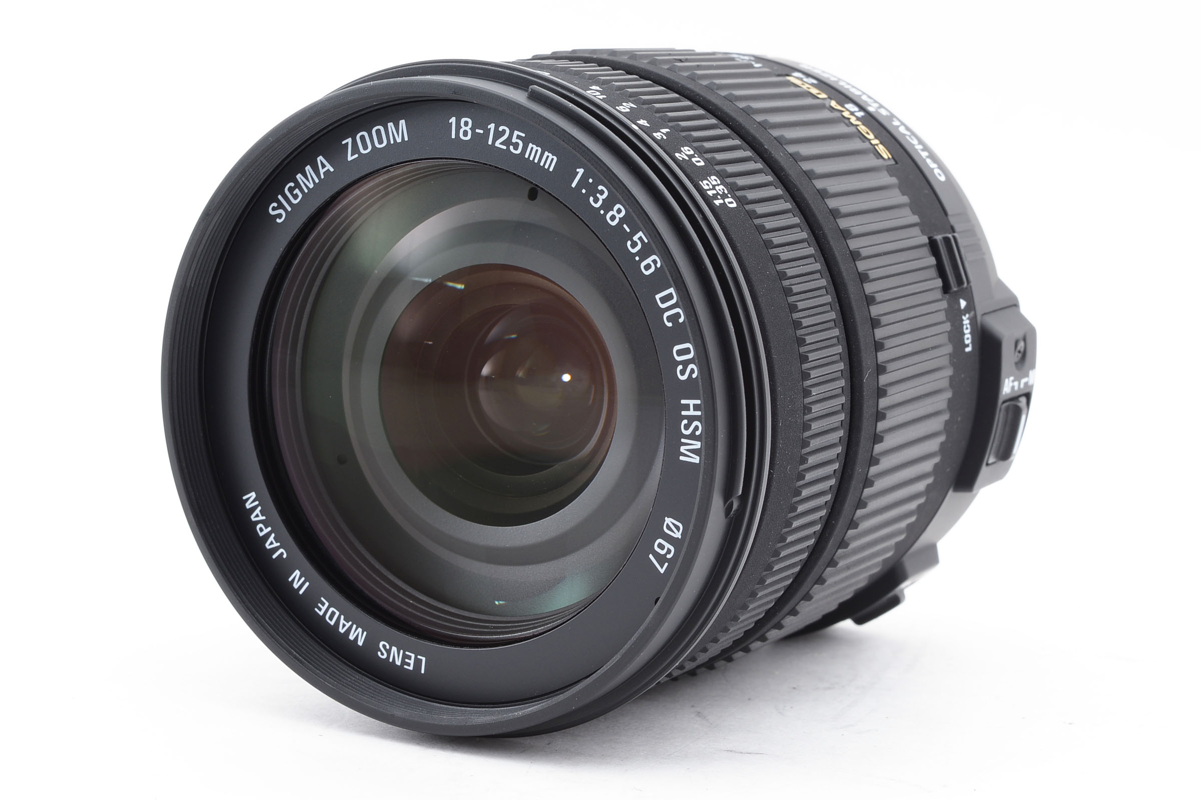 【中古】SIGMA シグマ 18-125mm F3.8-5.6 DC