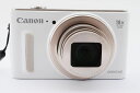 【中古】Canon キヤノン PowerShot SX610 HS ホワイト
