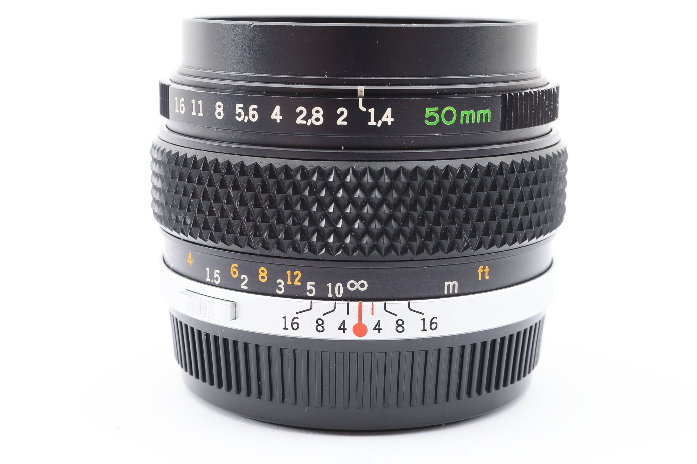 【中古】OLYMPUS オリンパス ズイコー オート-S 50mm F1.4