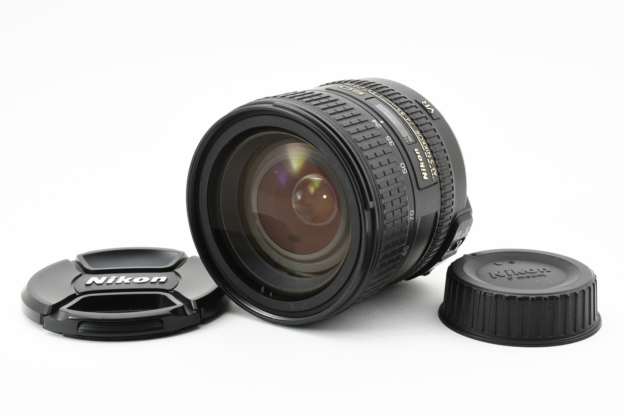 【中古】Nikon ニコン AF-S NIKKOR 24-85mm f/3.5-4.5G ED VR レンズ
