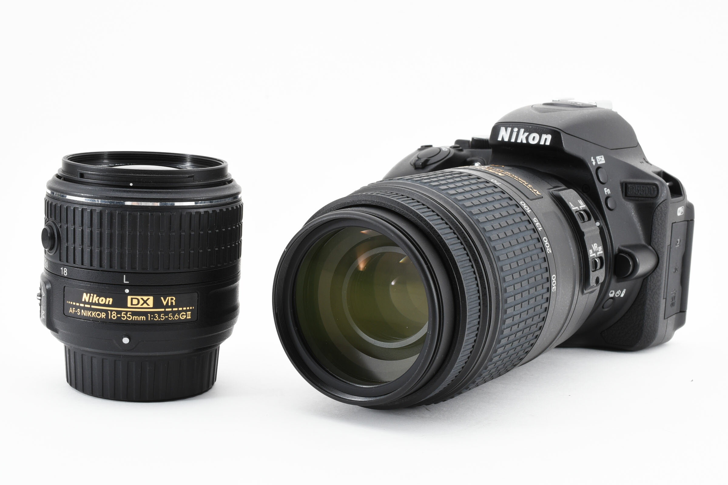 【中古】Nikon ニコン D5500ダブルズームキット