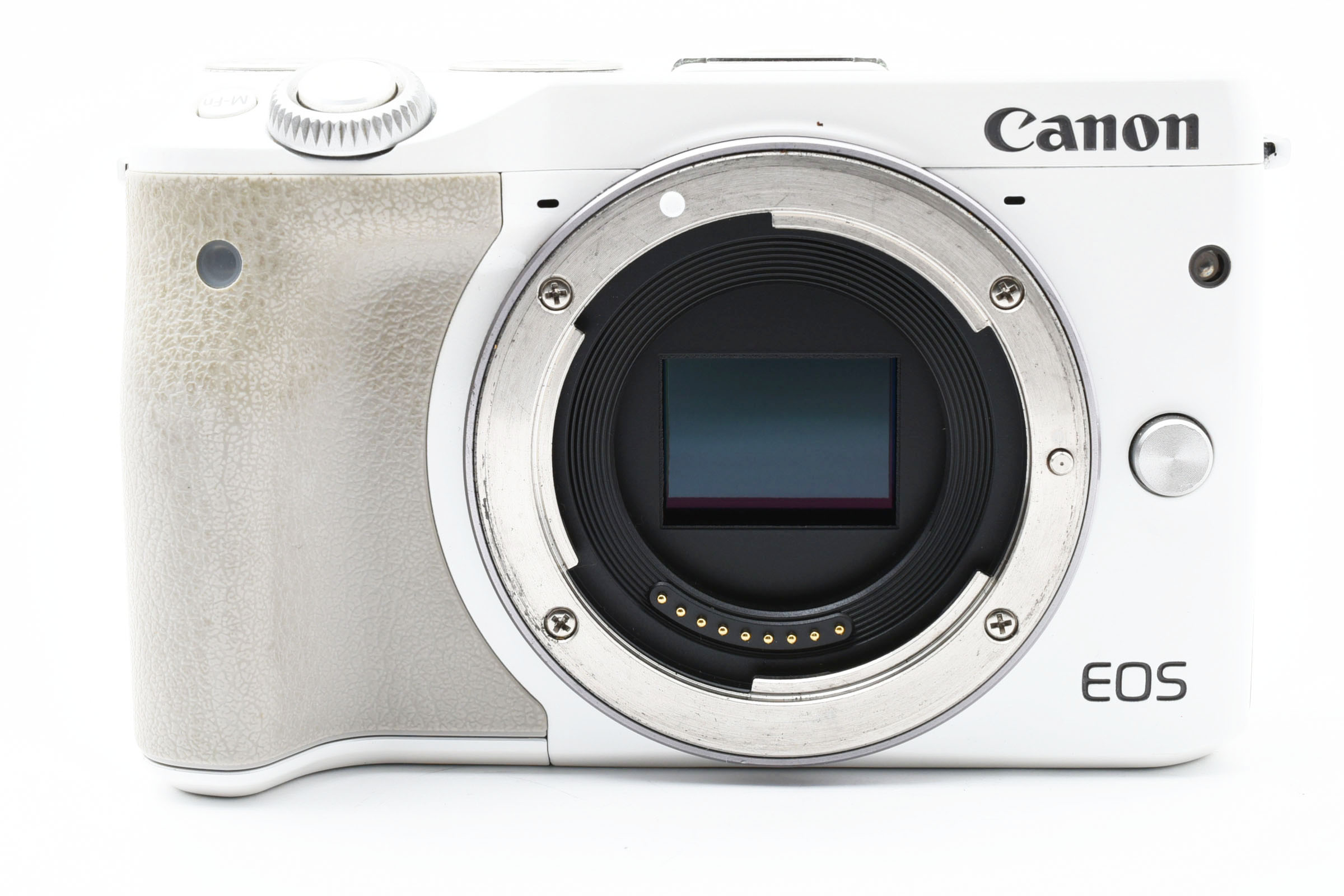 【中古】Canon キヤノン EOS M3 ボディ ホワイト