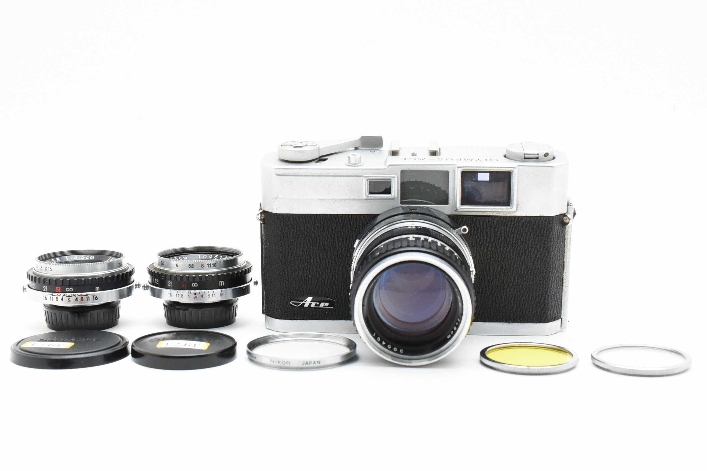 【中古】OLYMPUS オリンパス Ace レンズ3本セット