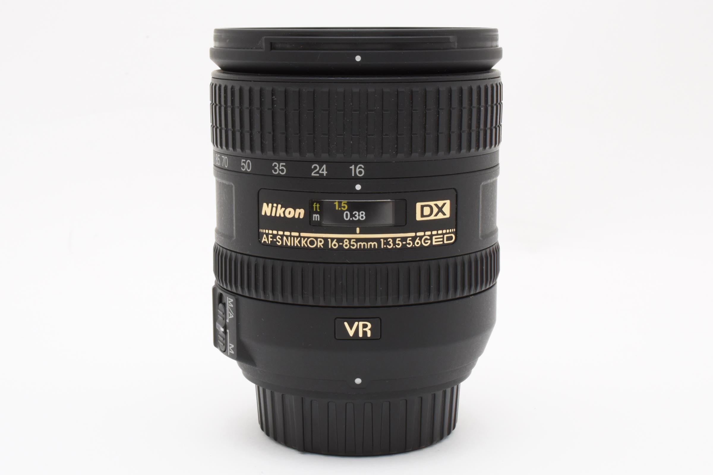 Rakuten - 【中古】Nikon ニコン AF-S DX NIKKOR 16-85mm F3.5-5.6G ED VR レンズ