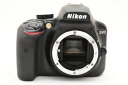【中古】Nikon ニコン D3400 ボディ