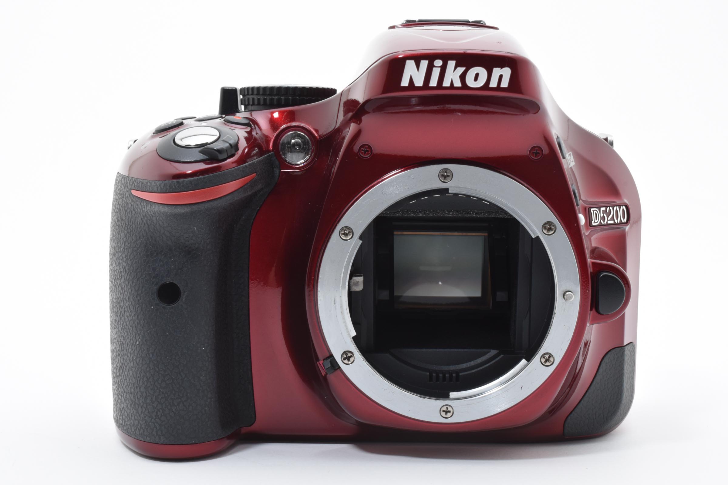 【中古】Nikon ニコン D5200 ボディ レッド